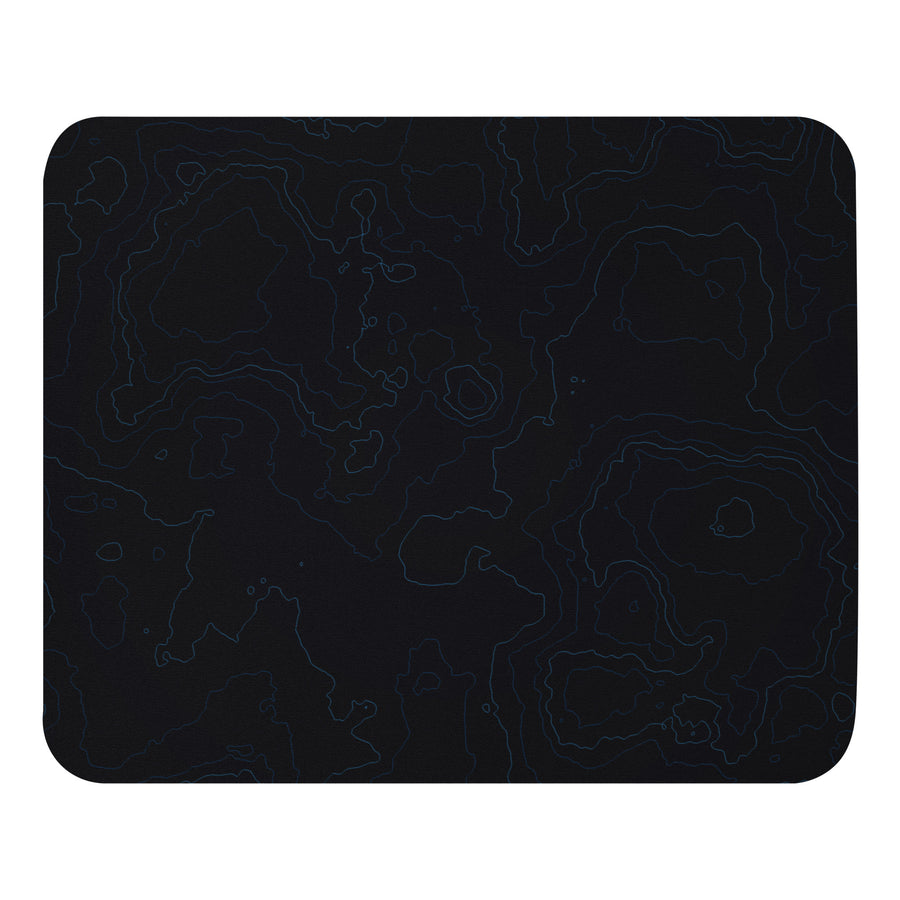Neural Topography — Signal Blue Egérpad