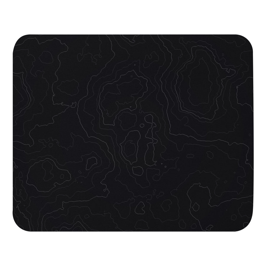 Neural Topography — Graphite Silver Egérpad